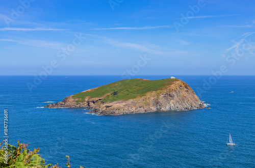 Coelleira Island in the Atlantic