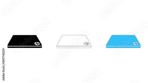 Anti static mat providing a grounded surface for safe handling of electronic components