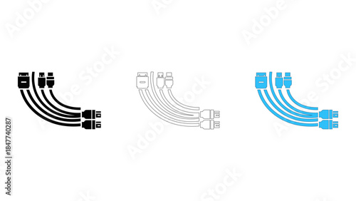 Custom power cables for stable power with tailored cable lengths