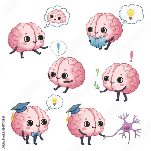Funny cartoon sheep character illustration icon design