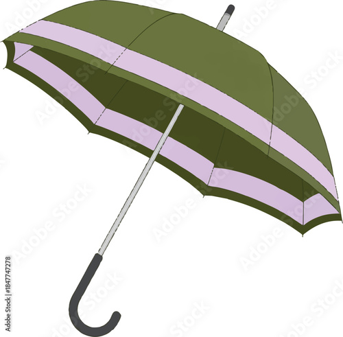vector illustration of a umbrella