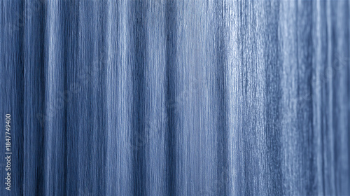 Abstract blue background with vertical motion blur lines and soft gradient texture. Minimal modern backdrop for web, presentations, and branding with calm mood and copy space.