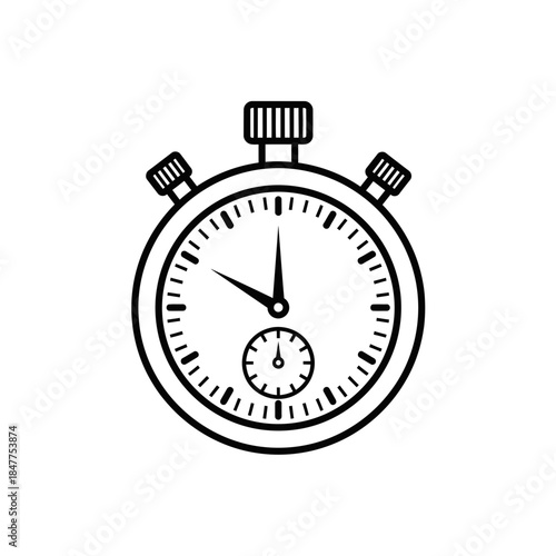 stopwatch vector illustration
