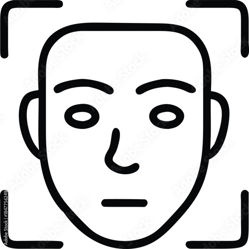 Face scan and identification process for modern security and biometric authentication