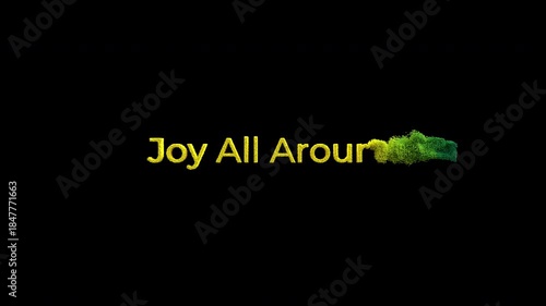 Cheers to the New Year to Joy All Around Transition