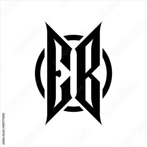 EB Monogram logo on white background