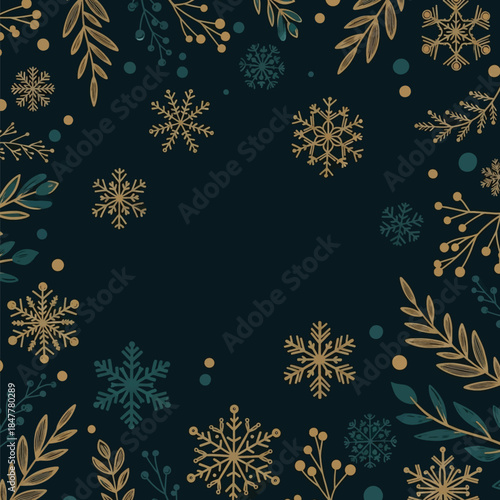 merry christmas and happy new year background 10