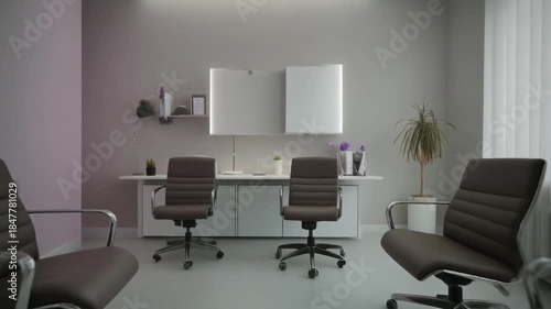 World Health Day Healthcare Theme in Clean Minimalist Clinic Interior
