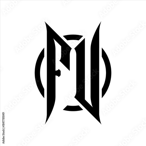 FU Monogram logo on white background
