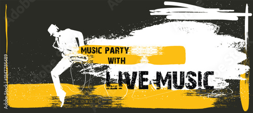 live music grunge background. Grunge Background Texture Abstract Colorful Modern Style Splatter, music party brush strokes spray texture, brush stroke texture.eps