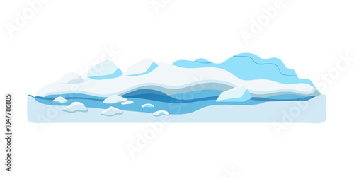 Calm ocean waves