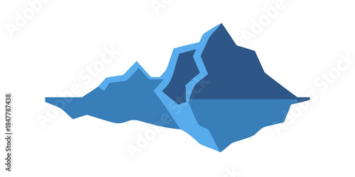 Mountain range illustration