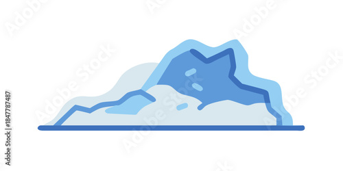Mountain range landscape