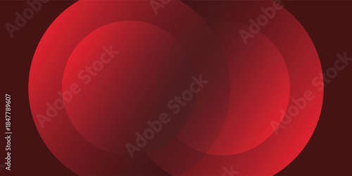 Red abstract background. Dynamic shapes composition modern background eps10