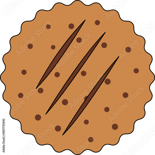 chocolate chip cookie