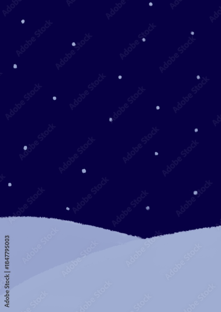 Fototapeta premium winter landscape with snow