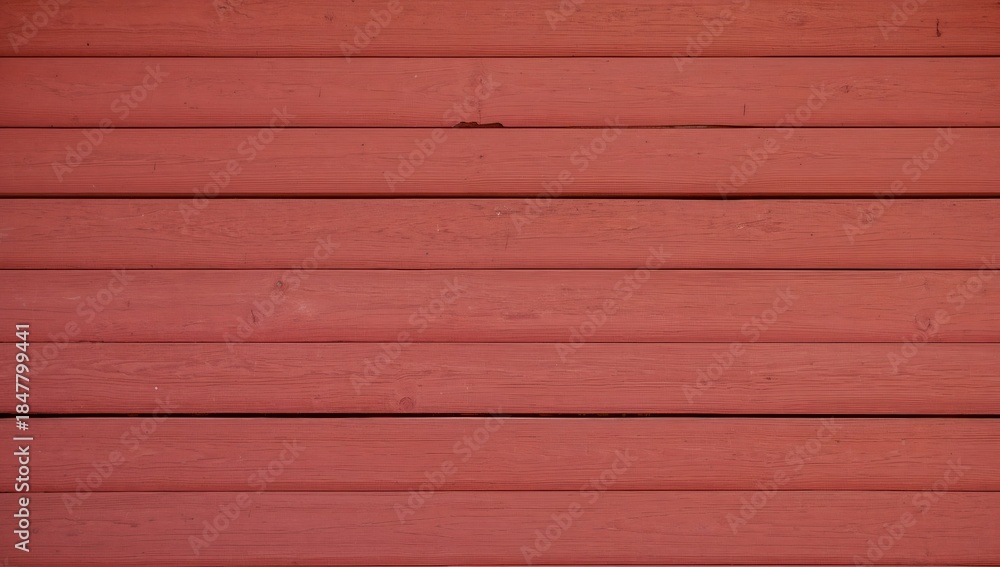 Obraz premium a close-up shot of a textured reddish-brown wooden siding, revealing the horizontal lines and subtle imperfections of the material
