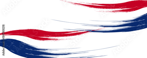 Happy national day of Australia country. Creative grunge brush of Australia flag illustration Eps10