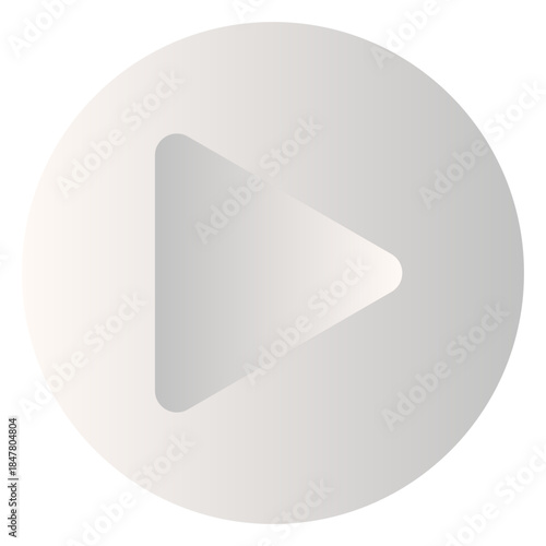 play button vector icon 