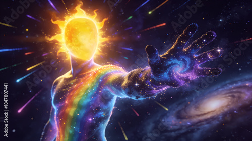 the generated animation. knowledge of the subtle planes of the universe	