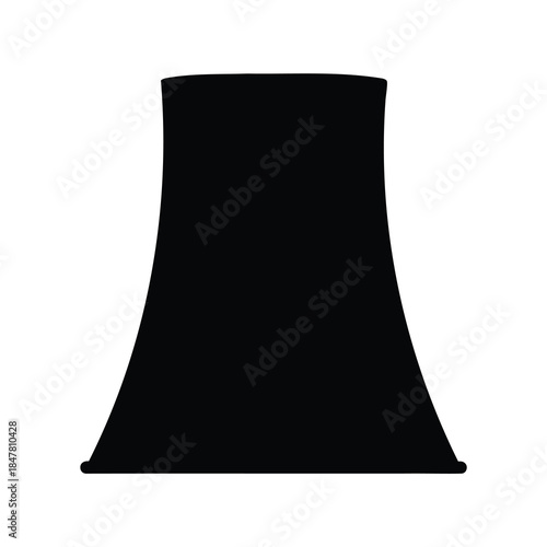 black and white lamp