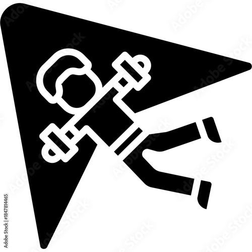 Paragliding Icon