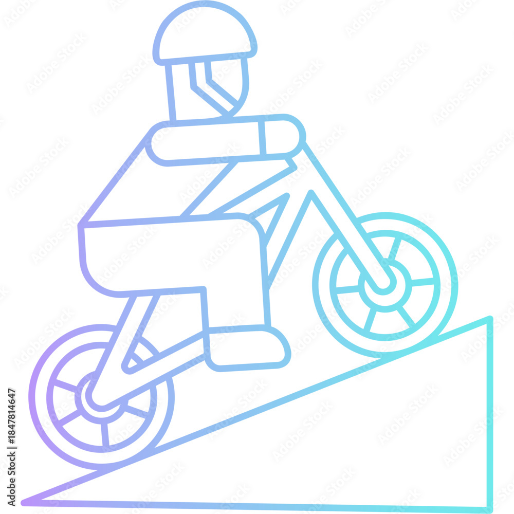 Obraz premium Bmx Icon