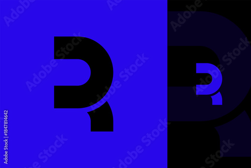 Creative Letter R Logo – Simple Modern Minimalist Initial R Symbol for Branding, Logo Template, and Visual Identity Design