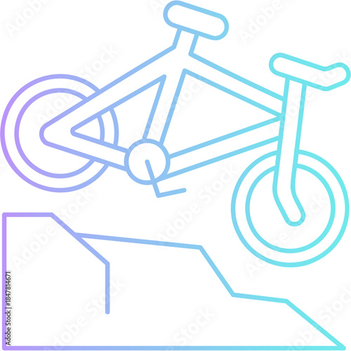 Mountain Bike Icon