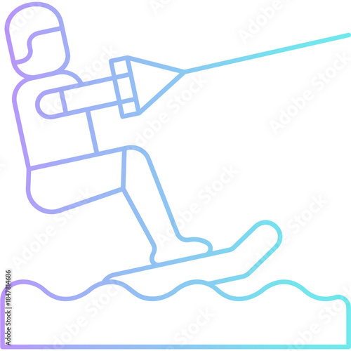 Wakeboarding Icon