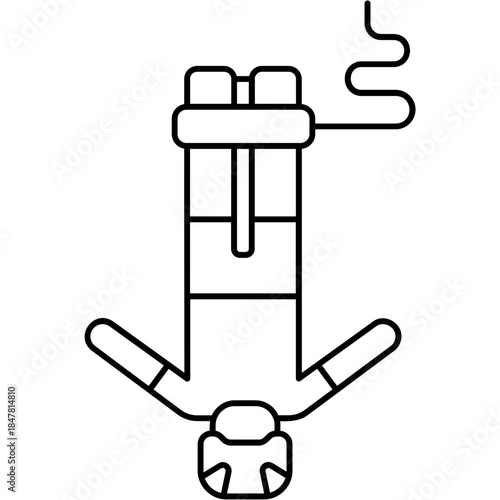 Bungee Jumping Icon