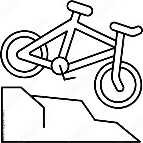 Mountain Bike Icon