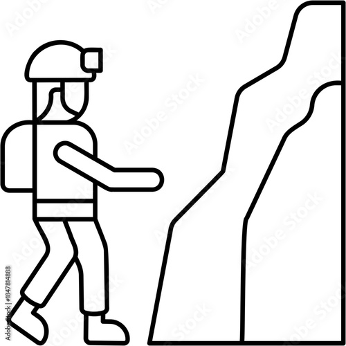 Caving Icon