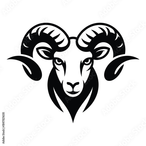 goat head silhouette