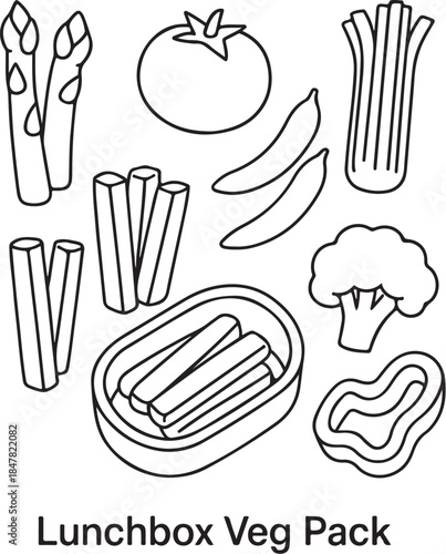 Lunchbox Vegetables Pack.eps