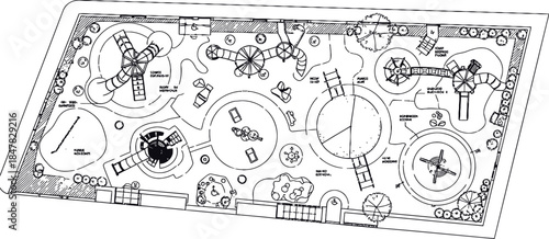 Playground Blueprint Plan