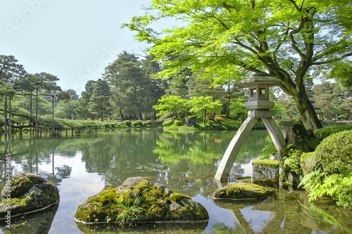 兼六園・ことじ灯籠 / Kotoji Lantern at Kenrokuen Garden（石川/Ishikawa）