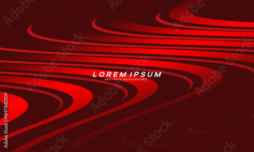 	
Abstract background of wavy lines in red color. Modern design for banner, card, web design, banner, certificate, etc.