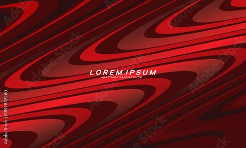 	
Abstract background of wavy lines in red color. Modern design for banner, card, web design, banner, certificate, etc.