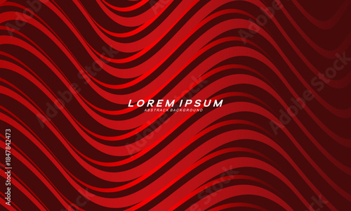 	
Abstract background of wavy lines in red color. Modern design for banner, card, web design, banner, certificate, etc.