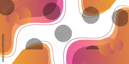 Abstract background with colorful gradient, perfect for office, banner, landing page, background, wallpaper and more