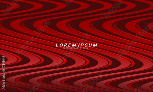 	
Abstract background of wavy lines in red color. Modern design for banner, card, web design, banner, certificate, etc.