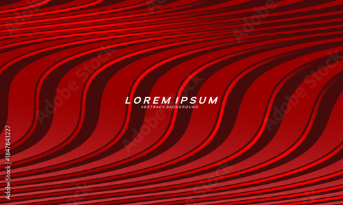 	
Abstract background of wavy lines in red color. Modern design for banner, card, web design, banner, certificate, etc.