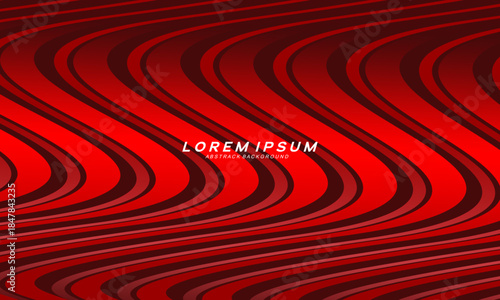	
Abstract background of wavy lines in red color. Modern design for banner, card, web design, banner, certificate, etc.