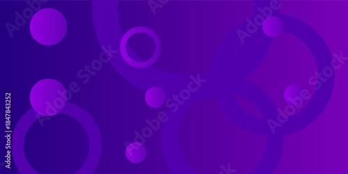 Minimal geometric blue background gradient. Dynamic shapes composition. Vector illustration eps 10