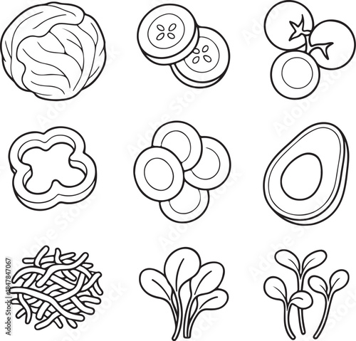 Winter Vegetable Solidity Pack.eps