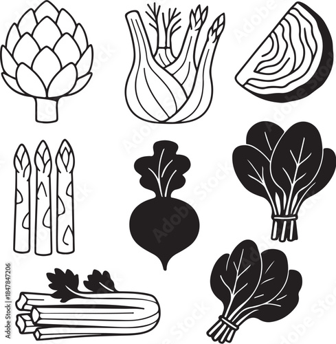 Hotpot Structural Vegetable Mix.eps