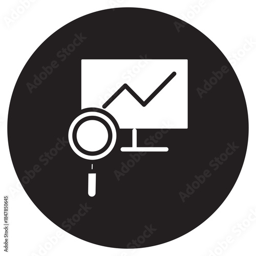 Monitor icon, Computer Monitor, Digital Display, Desktop Screen, Visual Output, vector