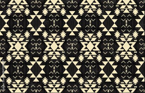 Seamless geometric ethnic pattern. Native American ethnic design, Southwestern decor design for background ,curtain, carpet, wallpaper, clothing, wrapping, Batik.