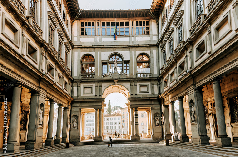 Obraz premium Uffizi Gallery, Florence.